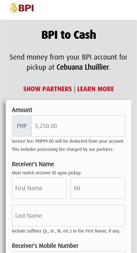 how to send money to cebuana online|How to send money from BPI Online to Cebuana .